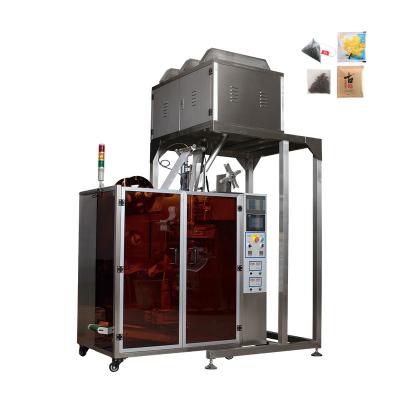 China C28DX High Efficiency Automatic Pyramid Tea Bag Packing Machine With Outer Envelope for sale