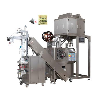 China Precise Automatic Pyramid Tea Bag Packing Machine With Outer Envelope for sale