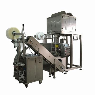 China High Efficiency C21DX Automatic Triangle Tea Bag Packing Machine For Inner And Outer Bag for sale