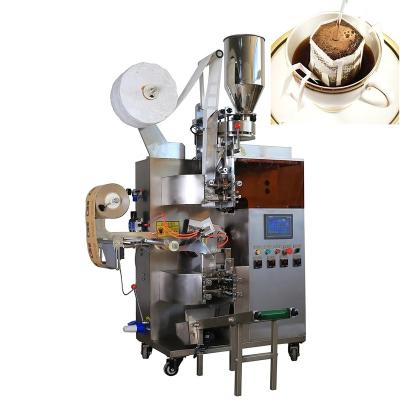 China Food CE Approved Aluminum Foil 3 Side Sealed Drip Filler Coffee Packing Machine for sale