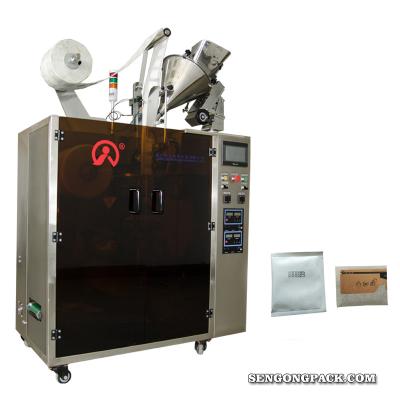 China C19DF ultrasonic food seal drip coffee bag packaging machine, drip coffee packet machine for sale