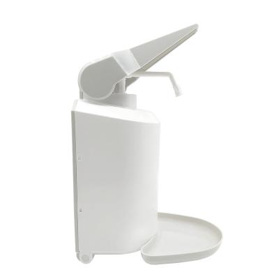 China Modern Hotting Selling 1000ML Table Top Elbow Hand Sanitizer Soap Dispenser for sale