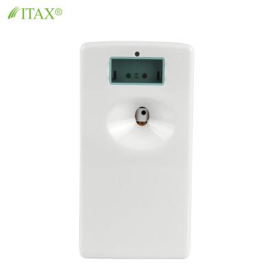 China Sustainable LED Sensor Automatil Aerosol Dispenser Wall Mount Electric Air Scent Dispenser for sale