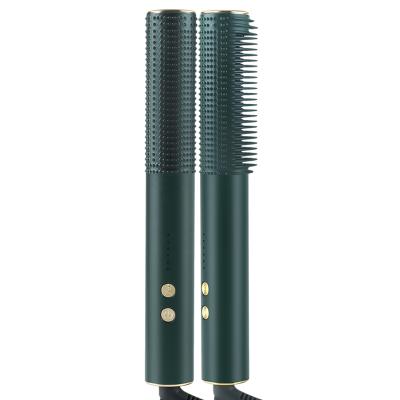 China Flat Household Comb Copper Comb Metal Iron Hair Straightener Brush for sale