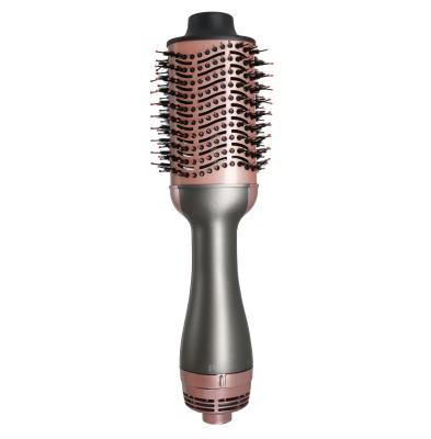 China Other Private Label One Blowdryer Airbrush Hot Blow Dryer Multifunctional Hot Pink Ion Stage Cold Wind Comb Hair Dryer for sale