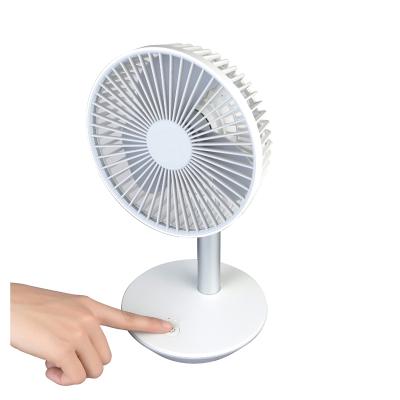 China Power prompt function. High Quality Movable Adjustable Modern Tower 5V Usb DC Rechargeable Electric Fan for sale