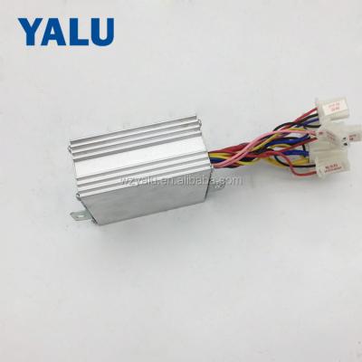 China DC EBIKE MOTOR 24V 350W DIY Electric Bicycle Gear Motor Matched Brush DC Controller for sale