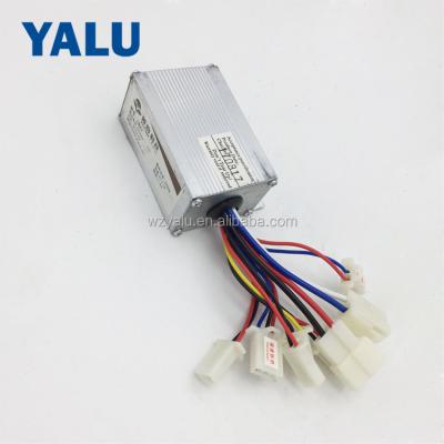 China DC EBIKE MOTOR 24V 250W EBIKE Brush DC Controller With 8port Wires For MY1016 Motor for sale