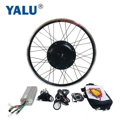 China Electric Bike 26 29 Inch 700C Electric Bicycle Conversion Kit 48V 1500W Front Rear Hub Motor Wheel with 7 Speed ​​Disc Brake for sale