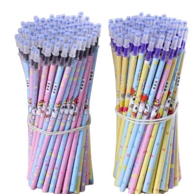 China Normal 10 Pcs Refill 0.5mm Core Erasable Cleanable Pen Erasable Pen Ink for sale