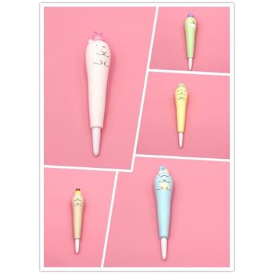 China Cute Gel Pen Kawaii Stationery Fashion Decompression Pen Normal Students Creative Stress Relief Pen for sale