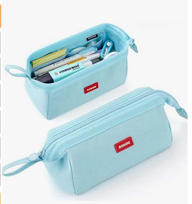 China Korean Version Pencil Case Large Capacity Pencil Pouch Pen Bag For School Girl Boy Men Teen Women for sale