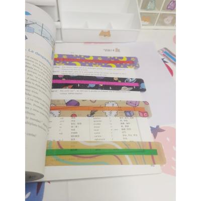 China Education 8 Pcs Reading Benchmarks Reading Strips Ornaments Decorative Student Supplies Transparent Benchmarks Stationery Reading Ruler for sale