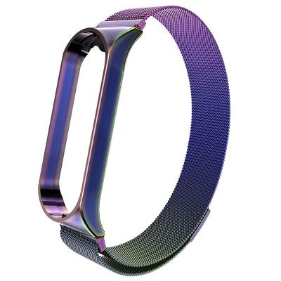 China Wholesale Xiaomi MI Band 5 Metal Factory Stainless Steel 6 Wristband Strap Belt In Stock for sale