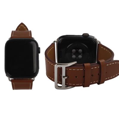 China High Quality Genuine Leather Leather Blank Bands Sublimation For Apple Watch Strap for sale