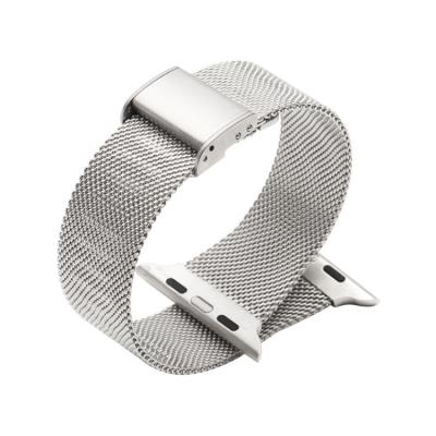 China New Luxury Stainless Steel Milanese Watchband For Iwatch 45mm 44mm 42mm 41mm 40mm 38mm For Apple Metal Band for sale