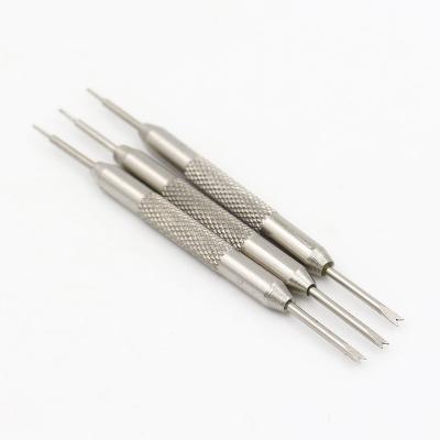 China Factory Price Stainless Steel Double Tip Pins Tools Spring Bar Tools For Fix Watch Strap Removal Repair Kit Tool for sale