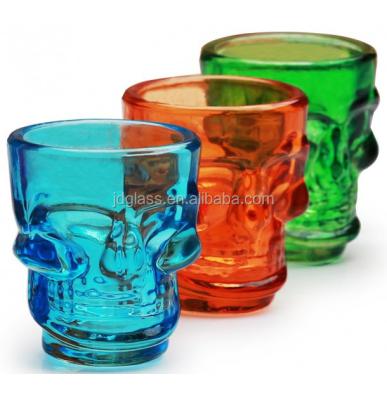 China Wine 1.7 oz. Multicolor shot glasses set of 6 for sale