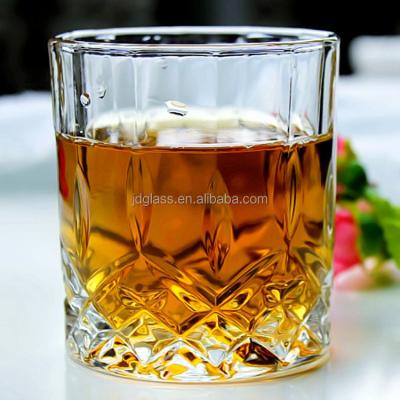 China 206ml Vodka Drinking Glasses Party Rock Whiskey Glasses for sale