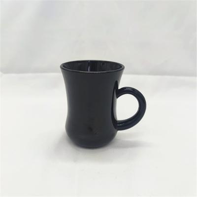 China Wine Double Wall Glass Coffee Mug 350ml With LOGO Glass Double Wall Tea Cup Glass Mugs for sale