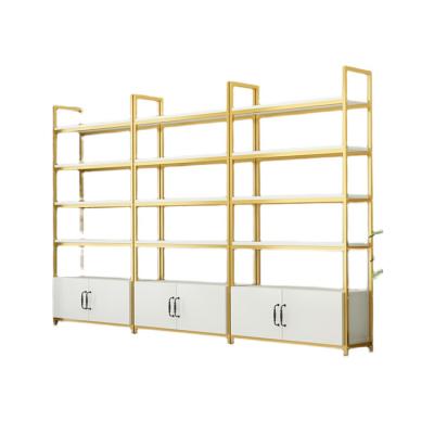 China Morden Bag Display Jewelry Storage Rack Cosmetics Shelves Multi-Layer Cabinet Product Display Shelving Storage Rack Shelf for sale