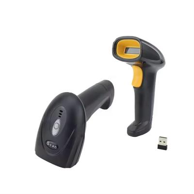 China Draagbare handheld barcode scanner Bluetooth 4.2 lange afstand draadloze barcode lezer Te koop