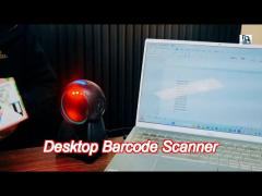 Bookstore Use Pda Barcode Scanner 1d 2d  Desktop Long Distance Read Usb Connection