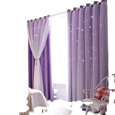 China Blackout Latest curtain fashion designs living room blackout curtain, top seller 2023 star curtain for sale