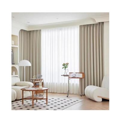 China Blackout Blackout Curtains for Bedroom cream color wedding Light Reducing Thermal Insulated Solid Grommet Blackout Curtains for Living Ro for sale