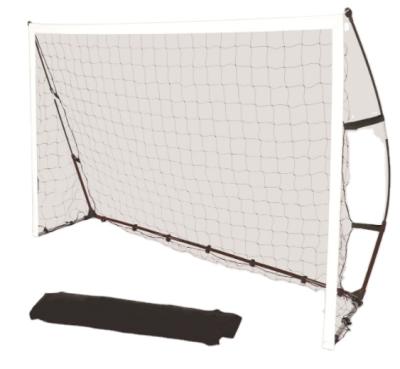 China 420D Oxford Cloth Sale High Quality Portable Quick Assembly Fiberglass Solid Rod Football Net Oxford Soccer Net for sale