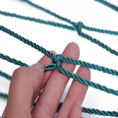 China High Tensile Polyester 210D/72PLY Nylon Fishing Nets Single Knots Multifilament for sale