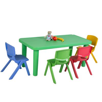 China Comfortable Wholesale Cheap Outdoor Indoor Furniture Kids Study Table With Chair To Customize Color for sale