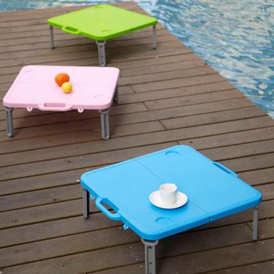 China Contemporary Folding Plastic Table Dining Table Camping Folding Table for sale