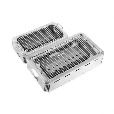 China China Supplier Garden Gas Grill Small Size BBQ Adjustable Outdoor Grill Grill Stainless Steel for sale