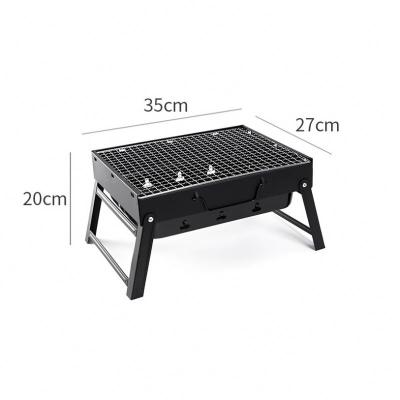 China Height Adjustable Professional Supply High Quality Folding BBQ Grill Stove With Grill Tool for sale