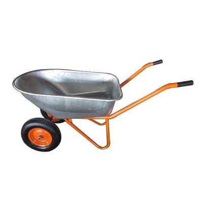 China Metal Construction Industrial Garden Heavy Duty Metal Wheelbarrow for sale