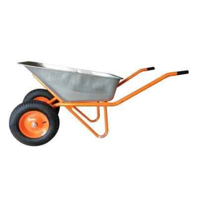 China Manufacturer Heavy Duty Garden Metal Tray Wheel Barrow Metal Wheelbarrow for sale