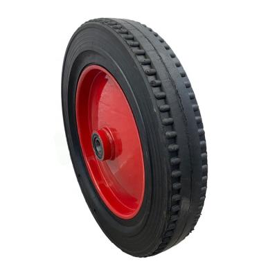 China Solid Wheelbarrow Rubbermaid Wheelbarrow Wheels Wheelbarrow Wheel Prices for sale