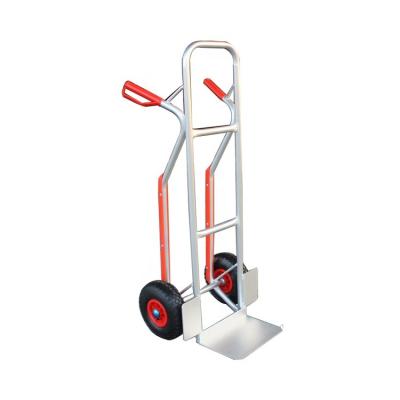 China Durable Stainless Steel Warehouse Two Wheel Industrial Hand Cart for sale