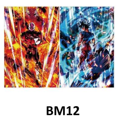 China Japan 3 in 1 Lenticular Art Picture Wall Painting Room Decor Boys Goku 3D Poster Anime Home Decor for Bedroom Living Room for sale