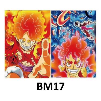 China 3d Japan Poster Lenticular Anime Flip Effect Poster Japanese Anime Decorative Painting Design for sale