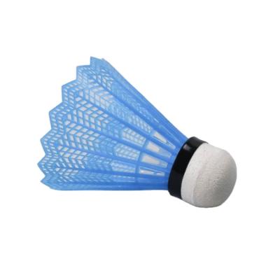 China China Made Weight 5g Nylon Plastic Shuttlecock Ball Badminton Foam Plastic LED Nylon Ball for sale