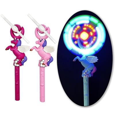 China Plastic Light up toys light up Unicorn windmills toy led windmill toys for kids hot sale 2023 led flashing for sale