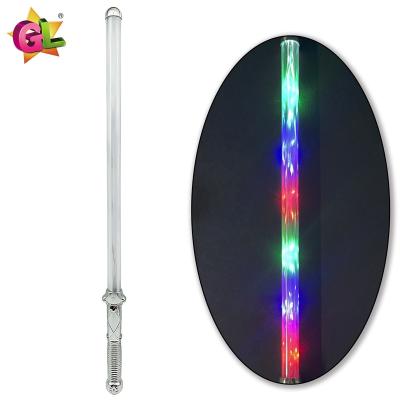 China Plastics Led toys Flashing 6 led sword light up sword children lightsaber induction glow sword party cosplay toy for sale