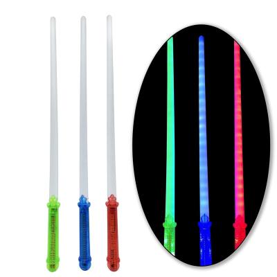 China Plastic Led toys Light up 30 led sword light up sword children lightsaber induction glow sword party cosplay toy for sale