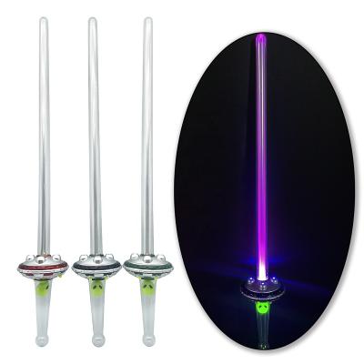 China Plastic Light up toys light up Alien UFO sword with sound starwars glow entertainment elashing laser lightsaber for party for sale