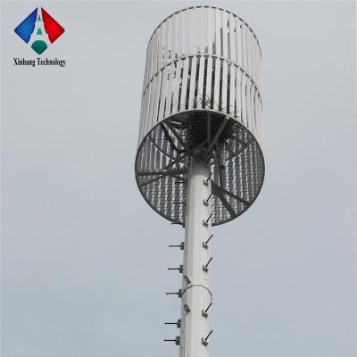 China Telecom Wholesale Price Steel Single Pole Antenna Tower Drawing Single Pole Tower for sale