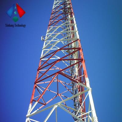 China Gsm Telecom 3 Leg Antenna Steel Tube Three Angle Steel Communication Angle Steel Leg Tower for sale