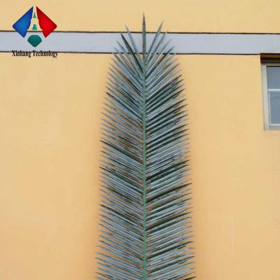 China telecom single pole steel tower camouflaged telecom xhtowe single pole used palm leaves for sale