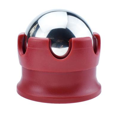 China Face Body Neck Feet Massage Stainless Steel Massage Ball Cold Than Hot Roller Ball For Relieve Muscle Pain Quickly for sale